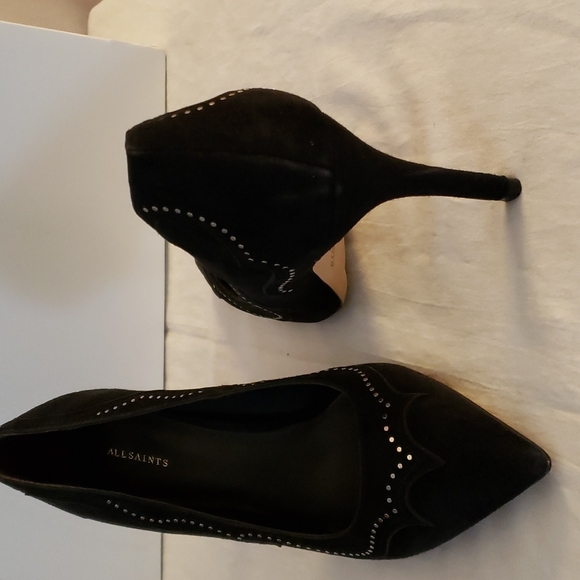 NEW ALLSAINTS Zehra Studded Pump